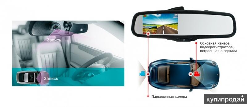 Видеорегистратор в Виде Зеркала