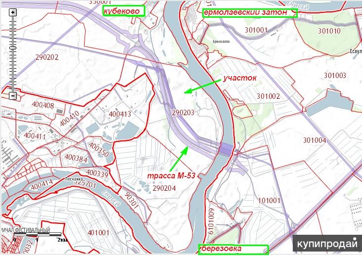 Кадастровая карта кубеково