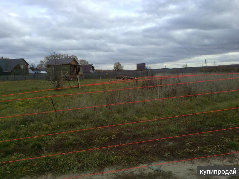 Участок 15 соток в деревне Величково 97 км от МКАД