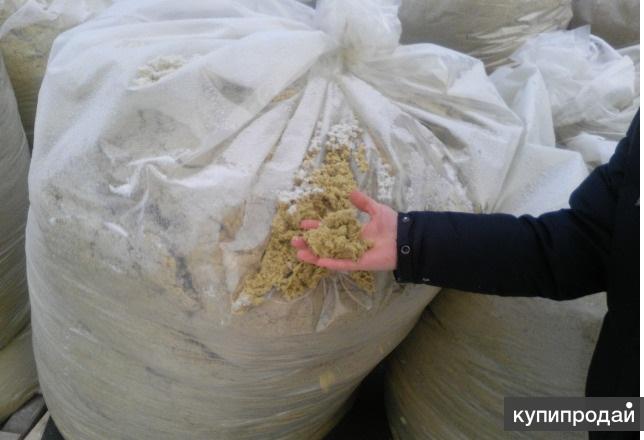 Базальтовый утеплитель в виде крошки(в мешке 1м3)