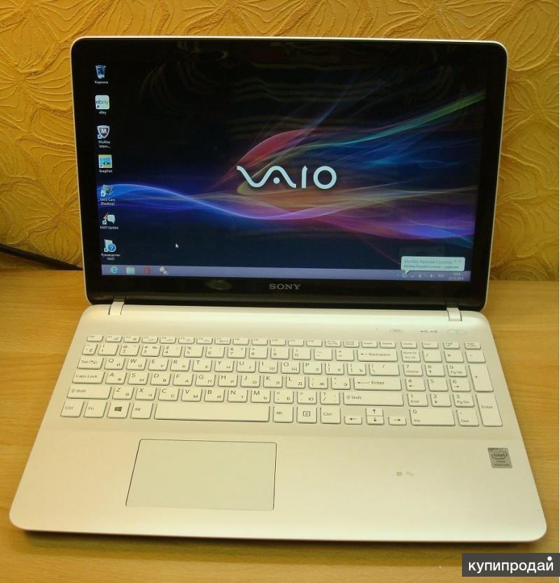 Купить Бу Ноутбук Sony Vaio