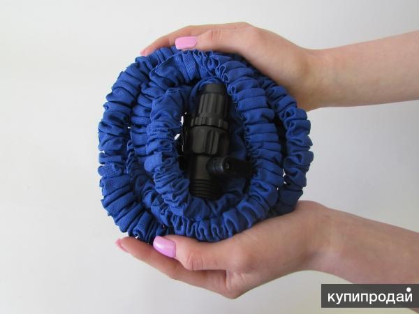 Водяной шланг Xhose (Икс-Хоз) увеличивающийся в 3 раза, длина 7,5 м.