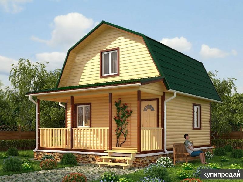 Внимание АКЦИЯ !!!! Успейте заказать каркасный дом 6*8 "под ключ " до конца меся