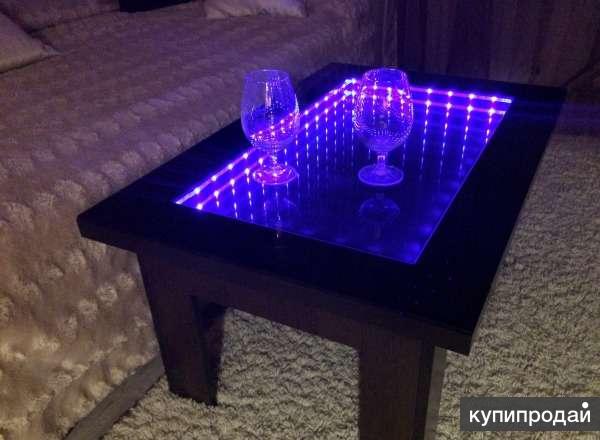 Прикроватный столик с подсветкой