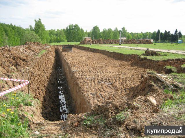 Земляные работы (котлованы, траншеи, коммуникации)