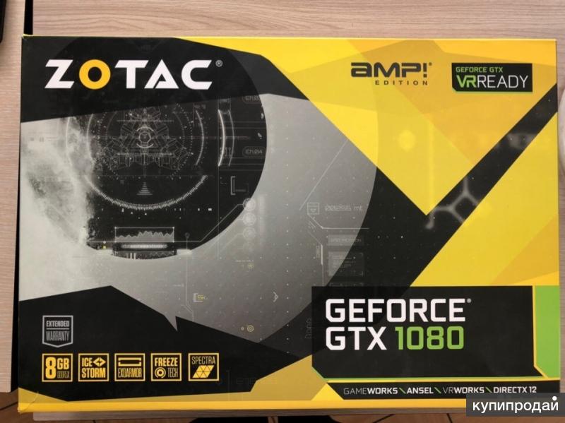 Продам Видео Карту Zotac geforce GTX 1080