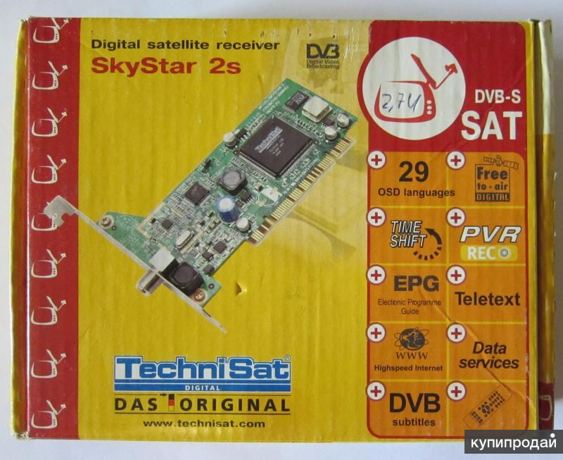 Спутниковая карта TechniSat SkyStar 2s