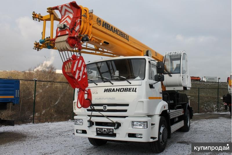 Автокран КС-55744 "Бульдог" на шасси КАМАЗ 53605