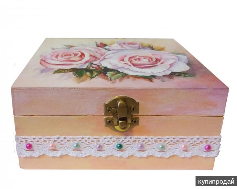 Рисунок для шкатулки акриловыми красками