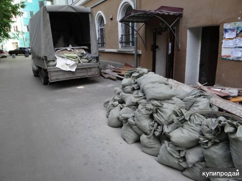 Вывоз строительного мусора, подъём стройматериалов, грузчики, демонтаж