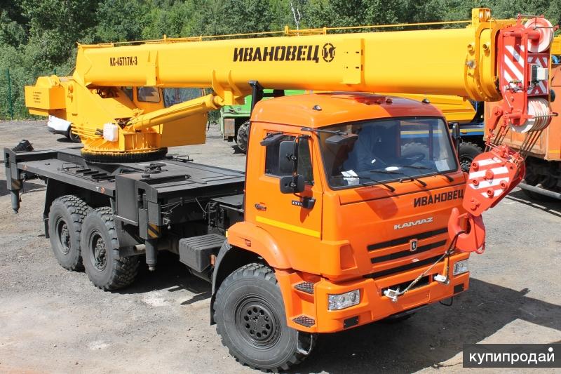 Автокран КС-45717К-3 на шасси КАМАЗ 43118