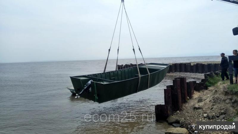Лодка алюминиевая для промысла 8 м