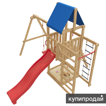 Детский игровой комплекс 8-й Элемент ДЕТСКАЯ ДЕРЕВЯННАЯ ИГРОВАЯ ПЛОЩАДКА