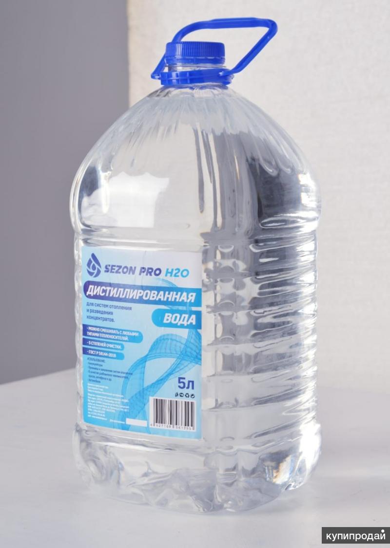 Дистиллированная вода применяется