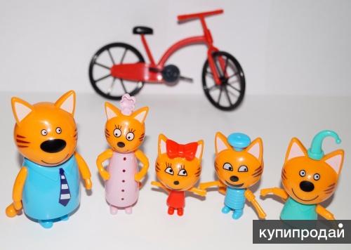 Три кота велосипед