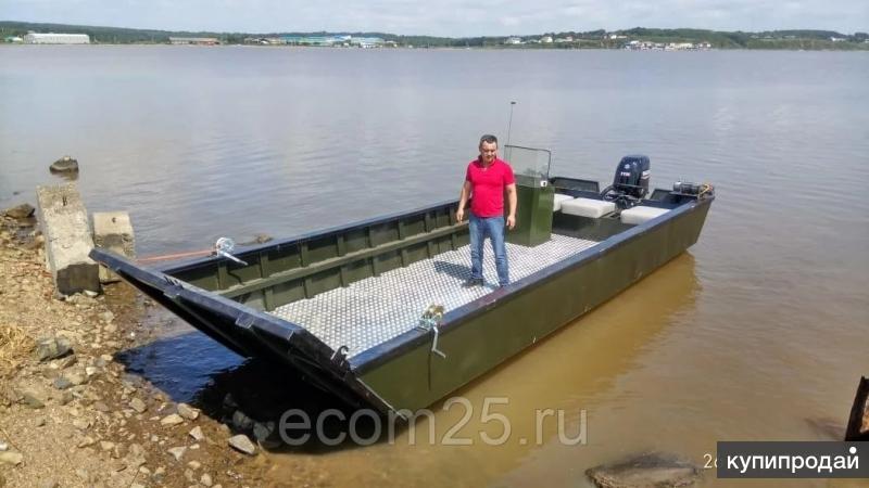 Грузовой катер с аппарелью