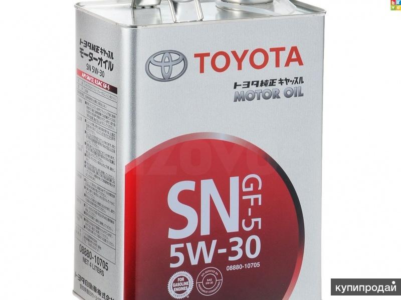 Масло 5w40 казань. Toyota SN 5w-30. Toyota Motor Oil SN gf-5 5w-30. Toyota SN/gf-5 5w-30 4л. Toyota Motor Oil SN/gf-5 SAE 5w30 4л 08880-10705.