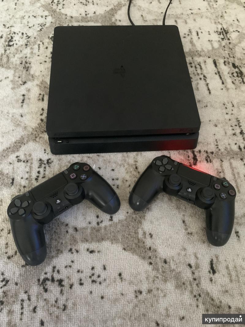 Sony PS4 slim 1 tb + 2 джойстика в Нижнем Новгороде