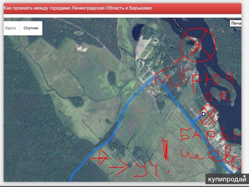 Карта барышево ленинградской области