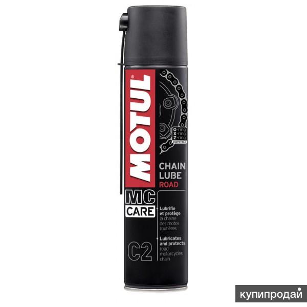 Смазка-спрей для цепи мотоциклов MOTUL Chain Lube Road 400гр