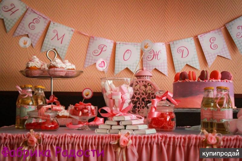 Кэнди бары на день рождения - порадуйте себя и гостей ярким сладким столом