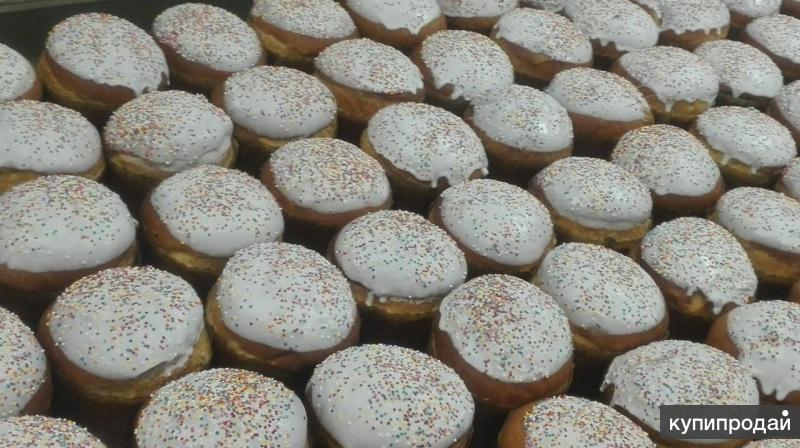 Куличи пасхальные оптом, кондитерская фабрика
