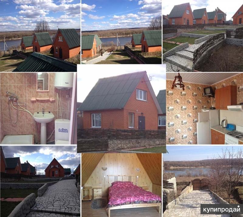 Дом, готовый бизнес, дачи на берегу реки Оки