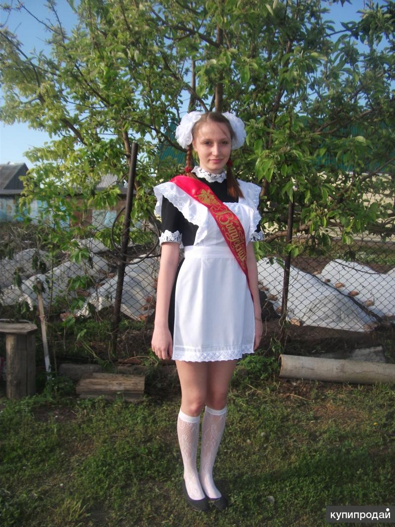 Школьный Выпускной Платье Белое