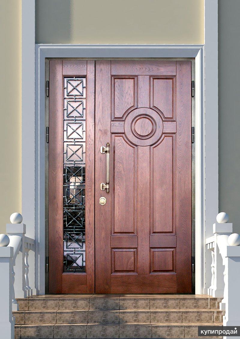 Двери в дом от производителя. Входная двухстворчатая дверь «Престиж-72″. Темир эшиклар. Дверь со стеклом входная. Наружные двери.