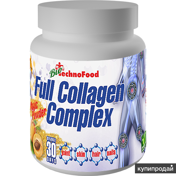 Полный коллагеновый комплекс Full Collagen Complex, 300 гр.