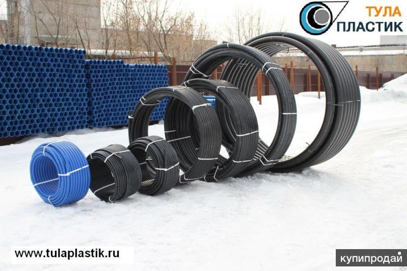 Трубы ПНД вода и газ от 20 до 630 диаметров