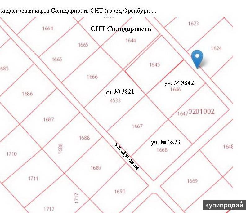 Снт медик оренбург карта