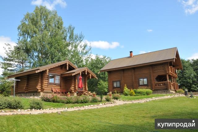 Дом 50 м2 комфортабельный рубленный в старо-русском стиле дом