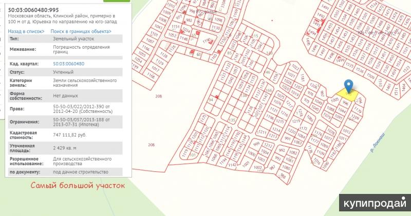 Кадастровая карта солнечногорского района деревня соколово