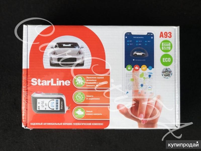 Автосигнализация StarLine A93 2Can2Lin ECO