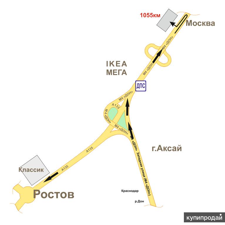 Карта тц мега ростов на дону