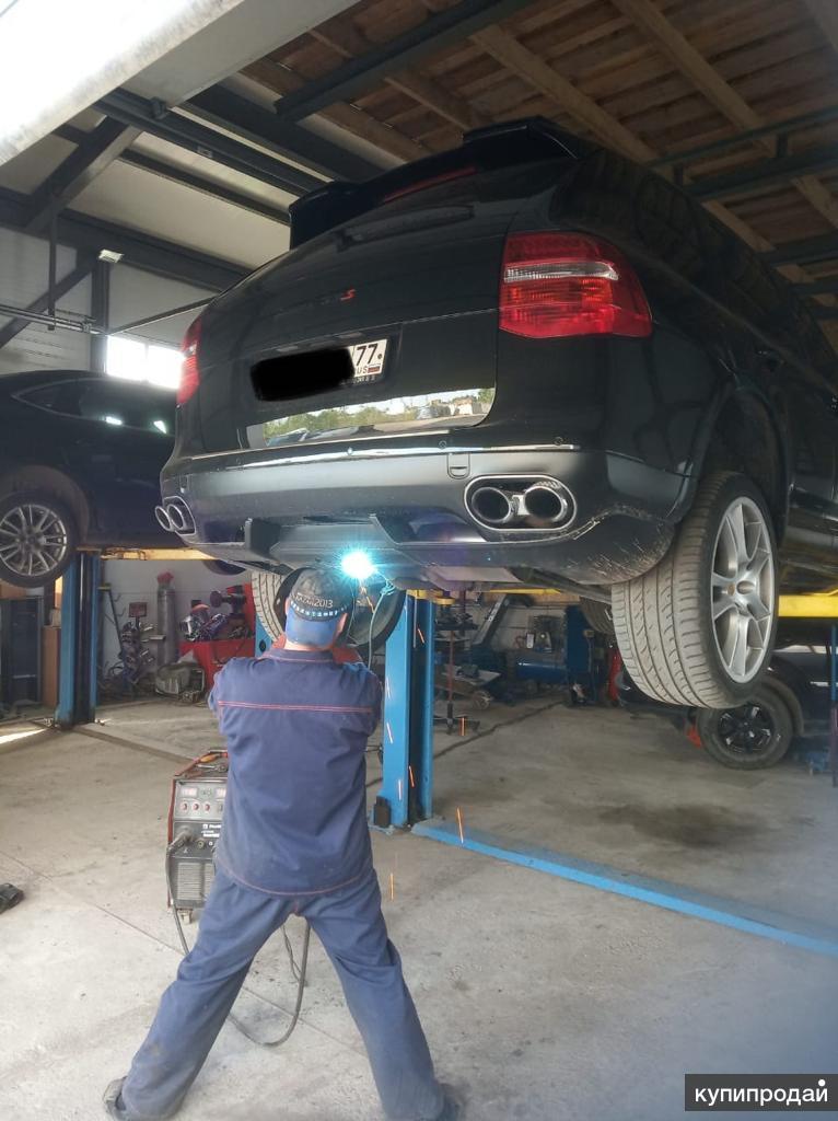 Сварка выхлопной трубы. Сварка глушителя. Нейтрализатор автомобильный. Автосервис выхлопной. Сварка гофры глушителя.