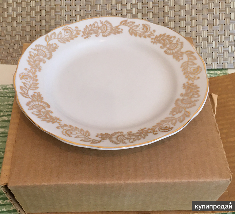 Советский винтаж: сервиз Коростенского фарфорового завода, 18 предметов ...