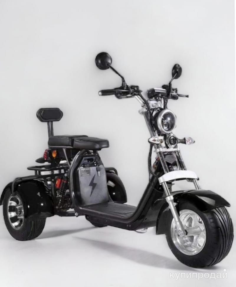 Электроскутер citycoco trike gt x5