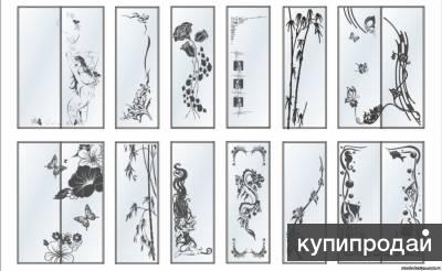 Бесплатные векторные пескоструйные шаблоны рисунки, для стекла, зеркал в Корел