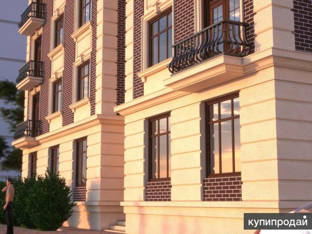 1-к квартира 53.8 м² на 3 этаже 8-этажного дома.