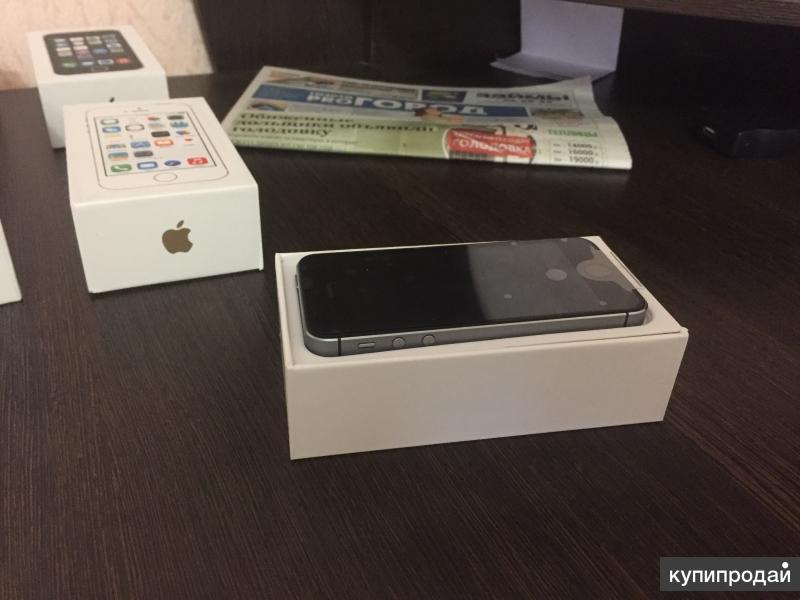 Оригинал Apple iPhone 5s 16 Gb серый ( Space Gray )
