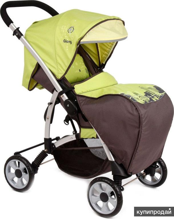 Коляска Glory Comfort 2016G (зеленый+серый)