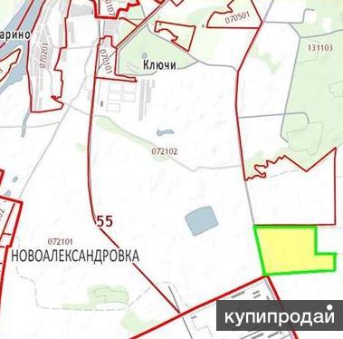 Участок в районе военной базы