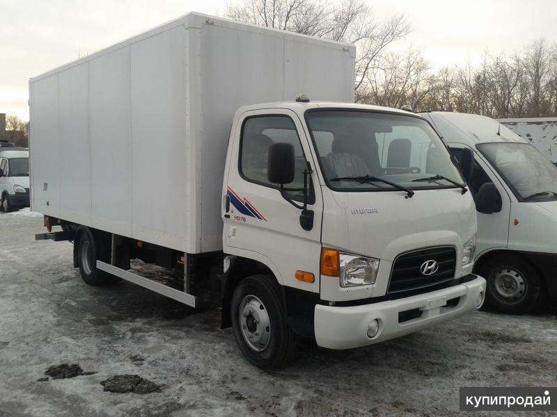 Hyundai HD 78 с изотермическим фургоном