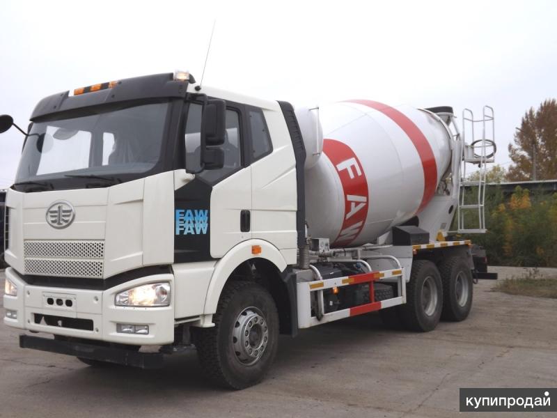 Автобетоносмеситель FAW J6 6x4 CA5250GJBP66K2T1E4
