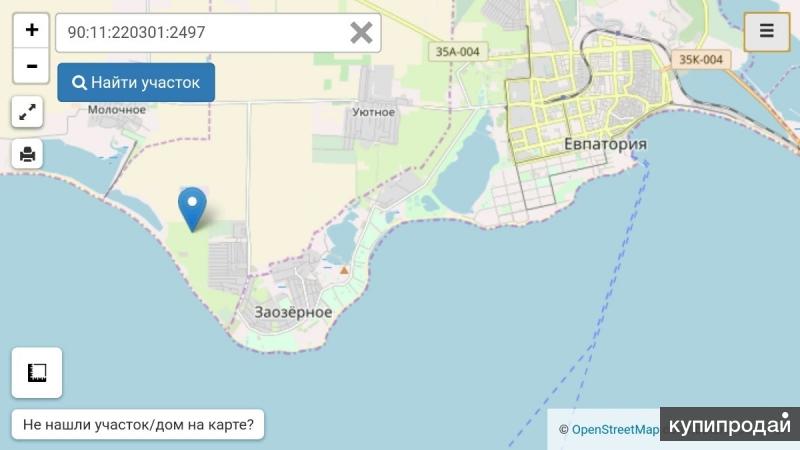 Заозерное евпатория карта спутник