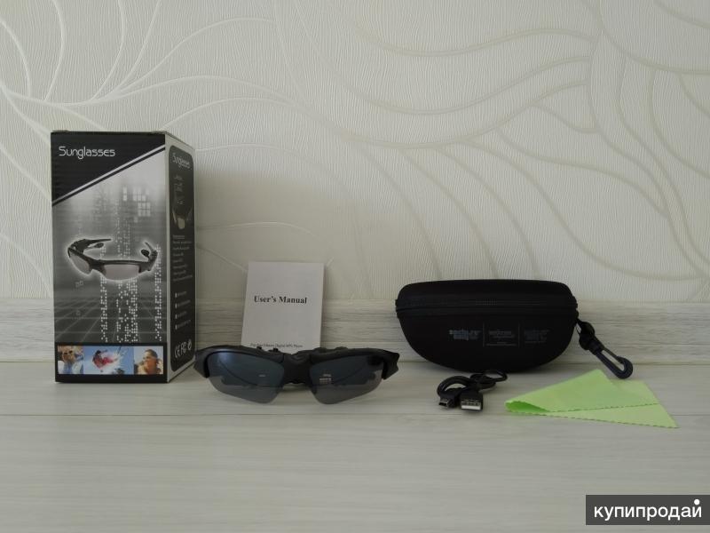 Солнечные очки "Sunglasses" 4GB с МР3 (новые)
