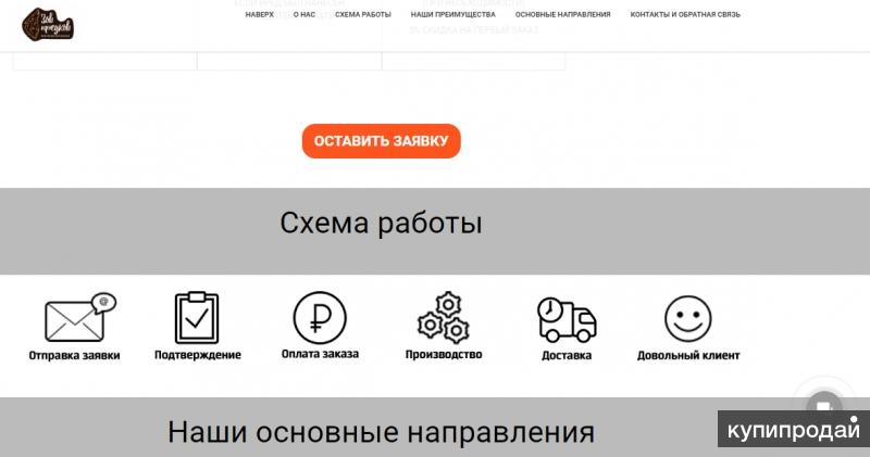 Одностраничный сайт за 2 дня