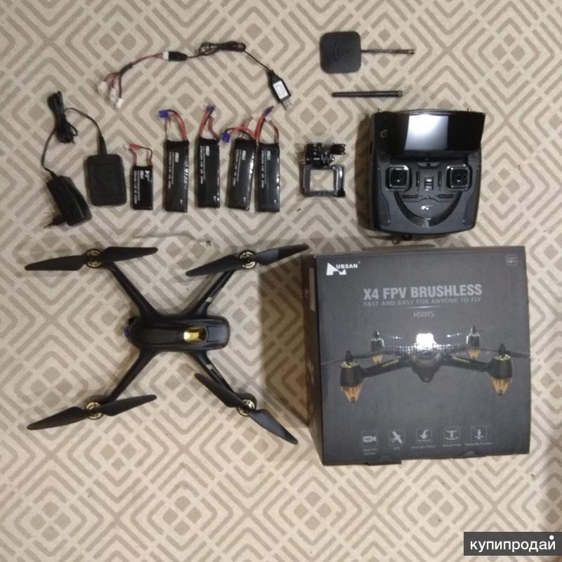 Квадрокоптер hubsan x4 fpv h 501 ss